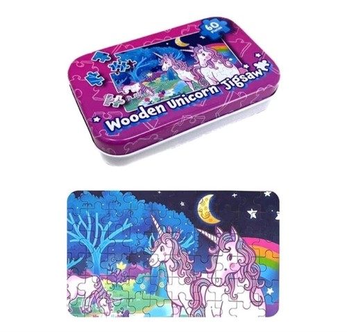 Wooden unicorn jigsaw puzzle - unicorn,