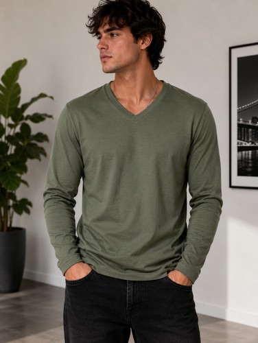 Long sleeve shirt 100 - sleeve, 100%