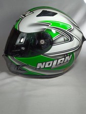 Nolan X-802 Marco Melandri MotoGP Kawasaki Test Replica Motorcycle Helmet Green