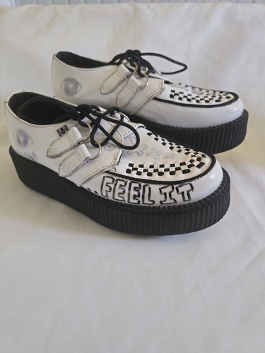 Tuk white black platform - white, &