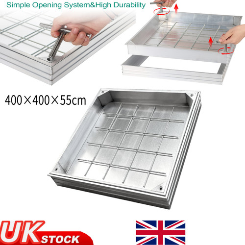 400 x400x55mm aluminium - /,