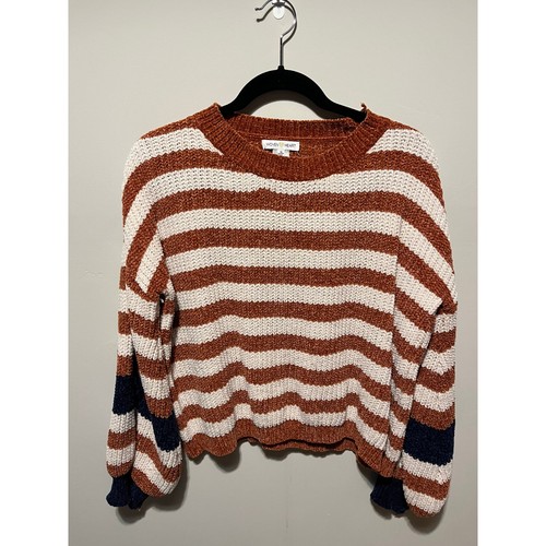 Woven heart chenille striped - woven,