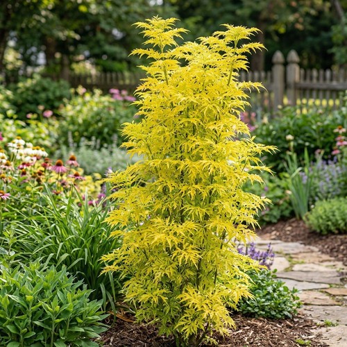 Sambucus golden tower upright - golden,