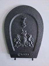 cast iron soot flap damper plate-Original arched damper choke plate item ITEMVC5