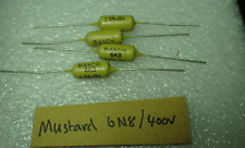 6800pf 6.8nf 400V 10% Axial BIANCHI Mustard Capacitor JTM45 JMP50 Marshall AMPS
