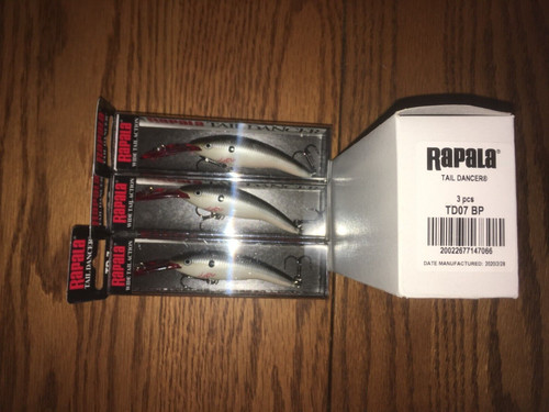 Rapala tail dancer lot of - dancer, 07's=lot
