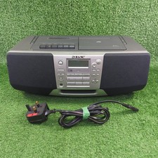 Sony CFD-S38L Vintage Boombox Cassette Tape CD Radio AM/FM Stereo Recorder
