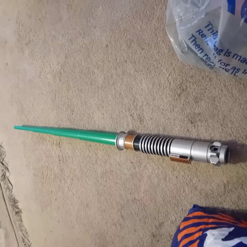 Star wars lightsaber green - wars,