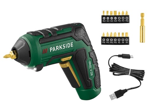 Parkside pasl 4v cordless - pasl, 4