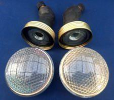 Pair of Land Rover 90 110 Defender & Series 3 Military Lucas Front Sidelights