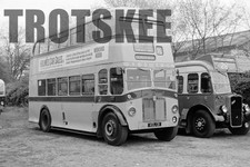 35mm Negative Holmes Car Sales Leyland PD2 Weymann 131 KEL131 c1971