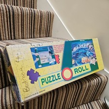 Jigsaw Puzzle Roll Up Rolling Mat Hard Storage Tube Up To 2000 Pieces Complete 