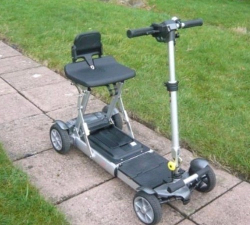 Lite mobility scooter folds - lite,