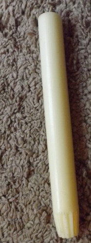 Vintage large church candle - vintage,