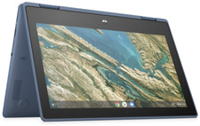 Touchscreen Laptop Tablet 2-in-1 HP Chromebook X360 11.6" 1.10GHZ 4GB 32GB blue