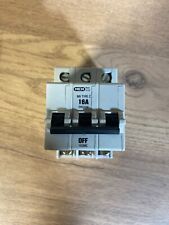 MEM MCB 16 Amp Type C Triple Pole 3 Phase M9 16A Memshield 3T163 163MB3