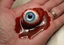 Halloween Fake Eyeball Horror Scary Prop  Party Desk Decoration handmade uk