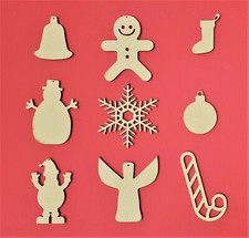 Wooden Christmas Tree Hanging