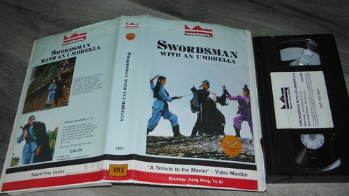 Swordsman with umbrella vhs - swordsman,