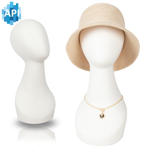 Matte white female mannequin - white,