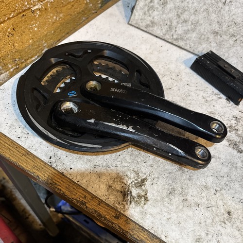 Shimano m311 triple - shimano, fc-m311