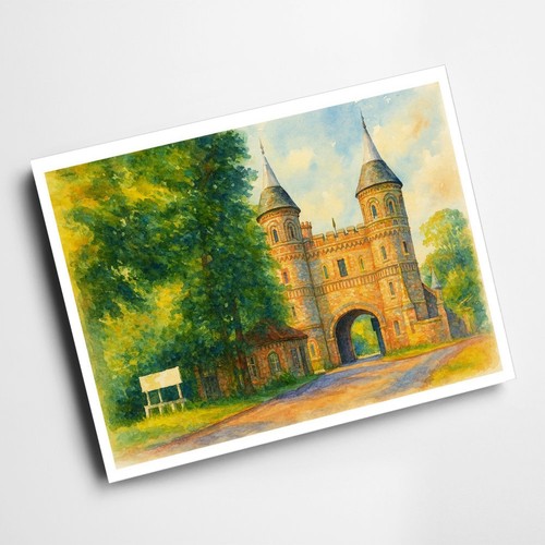 Print horsley towers - a4,