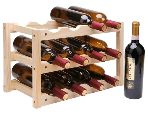 Wine rack wooden free - wine,