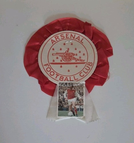 Arsenal vintage rosette badge - vintage,