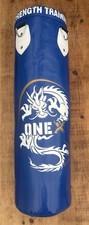 Onex 3FT Filled Blue Punch Bag Heavy Duty With Hanging Bracket, Hooks & Chain