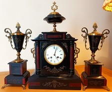 Antique french marble bronze - french,