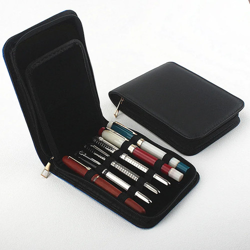 Fountain pen case pencil - pen, pouch
