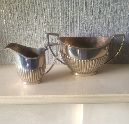 Art deco epbm silver plate - deco,
