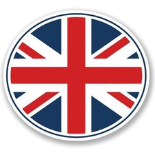Oval union jack vinyl - union,