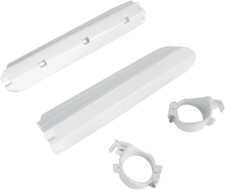 UFO White Fork Tube Protectors