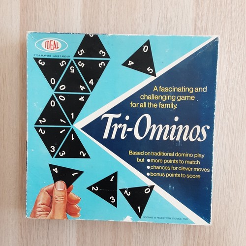 Tri ominoes full - -, set