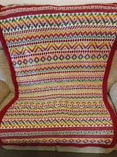 handmade crochet Marrakesh mosaic blanket