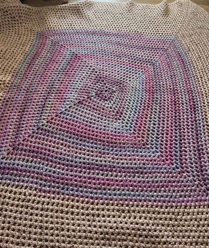 Hand knitted pastel - knitted,