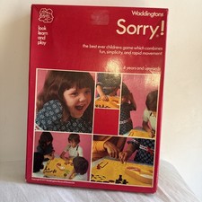 Vintage Sorry Board Game 1977