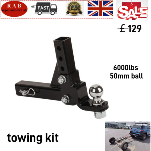 Tube type trailer hitch ball - tube,