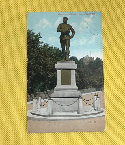 Postcard benson memorial - postcard, benson's