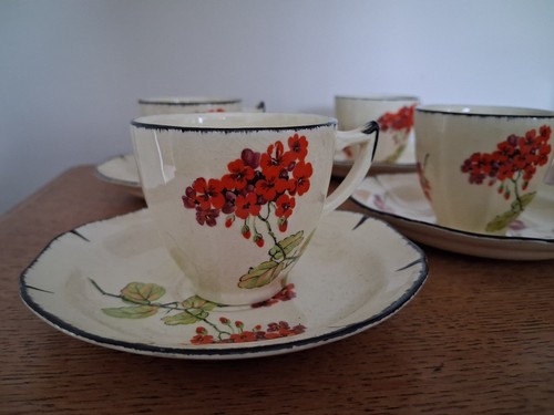 Set 1930s teacups - of, &