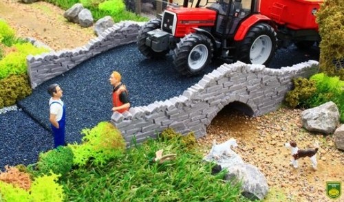 Brushwood toys stone - toys,, bridge