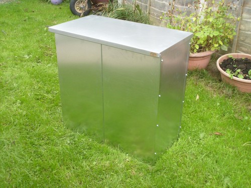 Double galvanised steel feed - double,