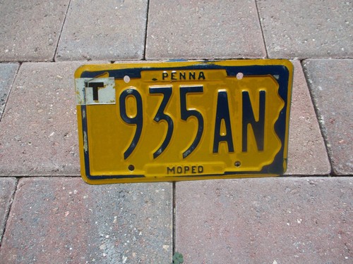 Pennsylvania moped license