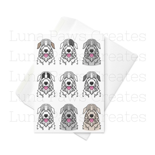 Sealyham terrier card - terrier,
