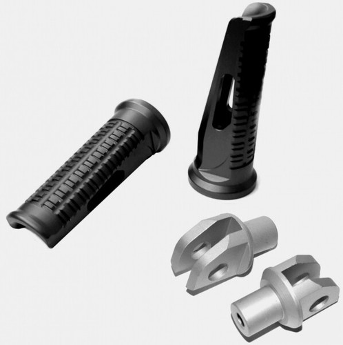 Pair front footpegs - of,