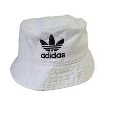 Adidas Y2K White Bucket Hat