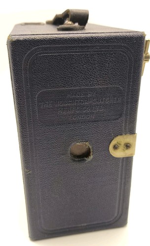 Ensign e29 box camera - box, blue