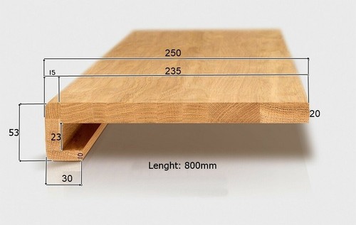 Oak stair treads - stair,