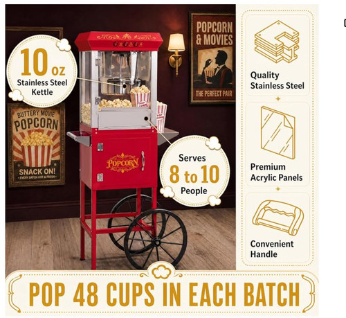 Commercial popcorn machine - commercial,